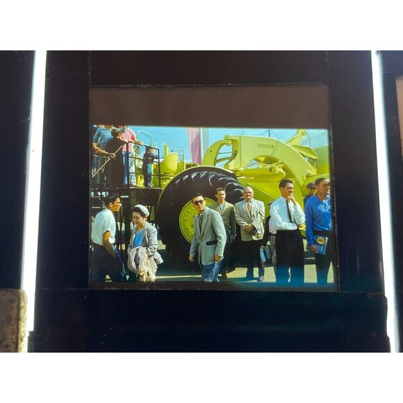 Vtg Lot of 22 Misc. Glass Slides Travel Grand Canyon Buffalo Cars Scenery - Picture 4 of 12